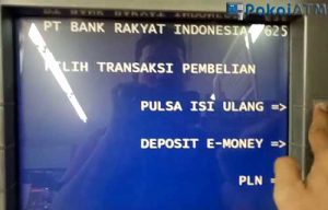 Cara Isi Pulsa Lewat ATM BRI